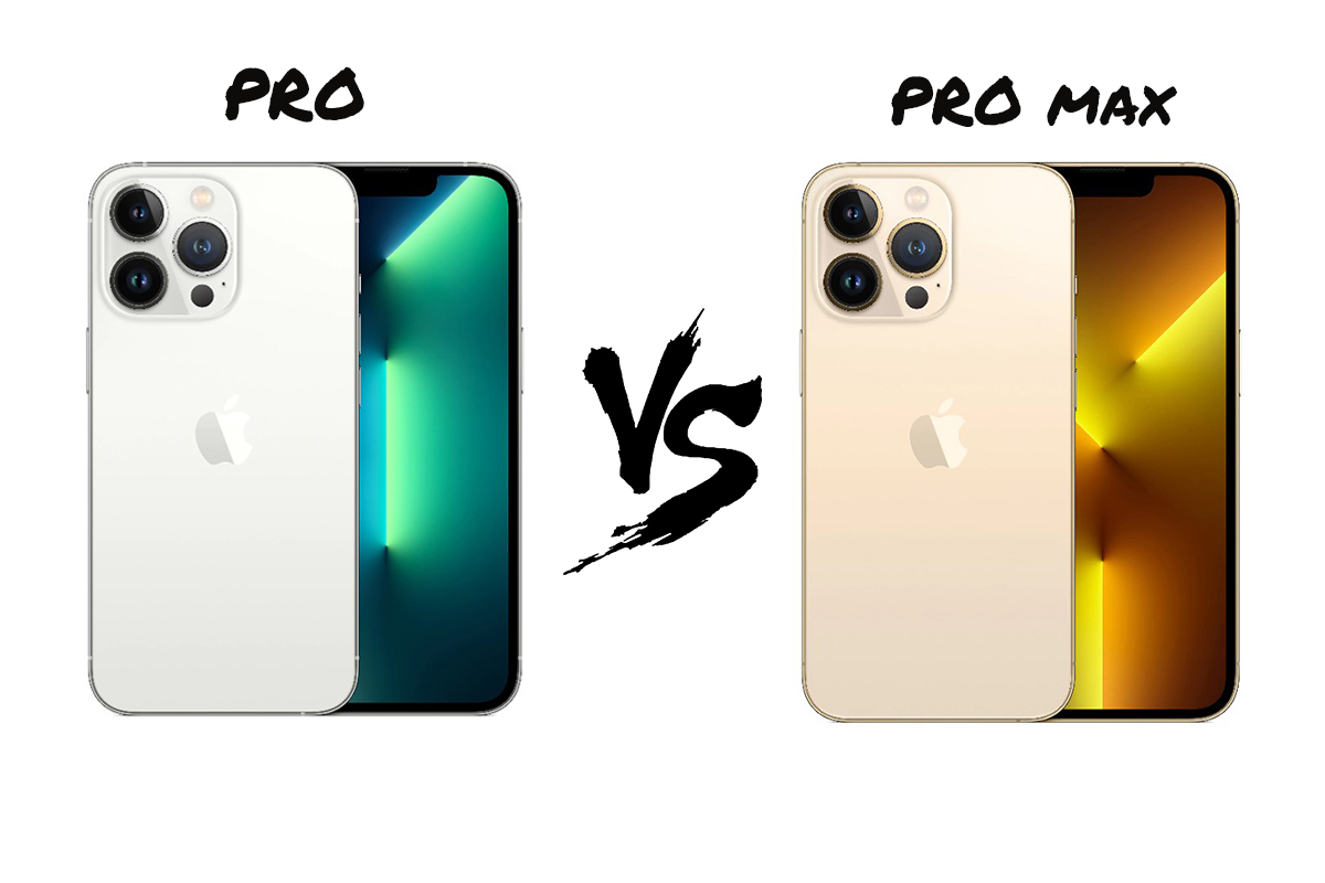 diferenta iPhone 13 Pro si Pro Max