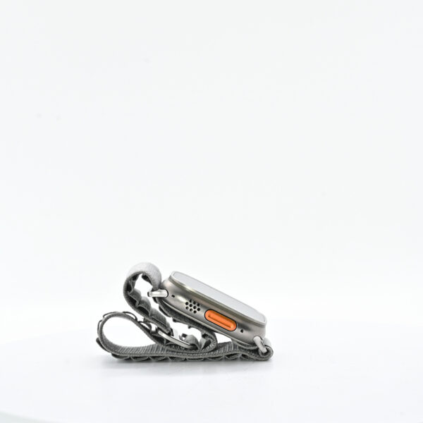 Watch Ultra 2 GPS+ Cellular 49 mm, Natural Titanium Case,Olive Alpine Loop - imagine 4