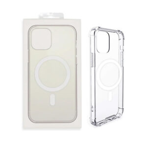 Husă de protecție compatibilă cu iPhone 14 Plus, transparentă, TPU