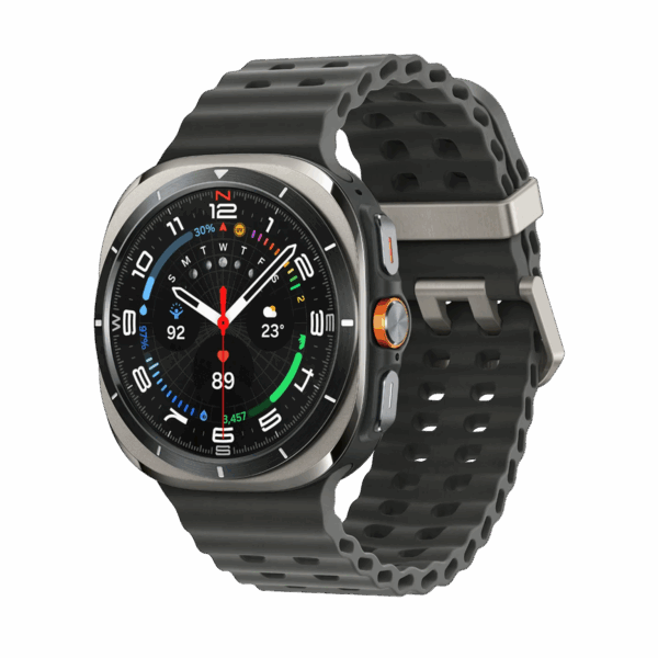 Galaxy Watch Ultra GPS+ Cellular Titanium Silver, Dark Gray Band