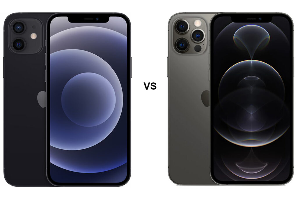 iphone 12 vs iphone 12 pro