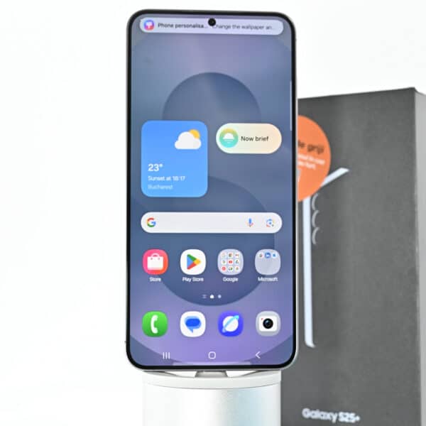 SAMSUNG Galaxy S25 Plus 512GB silver shadow nou desigilat - imagine 3