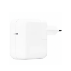 APPLE Încărcător original compatibil cu iPhone, toata gama Macbook 30W white nou sigilat