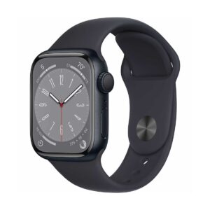 APPLE Watch Series 8 GPS 45mm, Midnight Aluminum Case, Midnight Sport Band 32GB midnight ca nou
