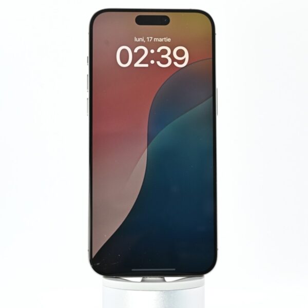 APPLE iPhone 15 Pro Max 256GB natural titanium ca nou - imagine 2