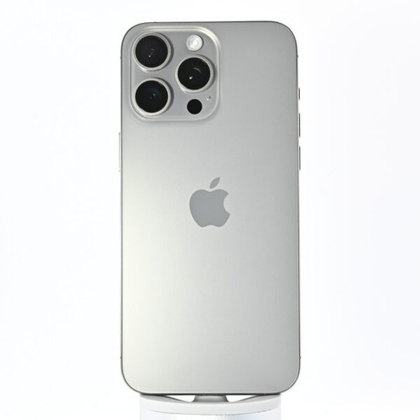 APPLE iPhone 15 Pro Max 256GB natural titanium ca nou - imagine 5