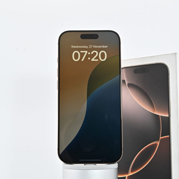 APPLE iPhone 16 Pro Max 256GB desert titanium ca nou - imagine 2
