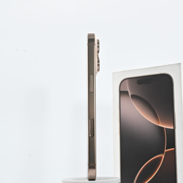 APPLE iPhone 16 Pro Max 256GB desert titanium ca nou - imagine 4