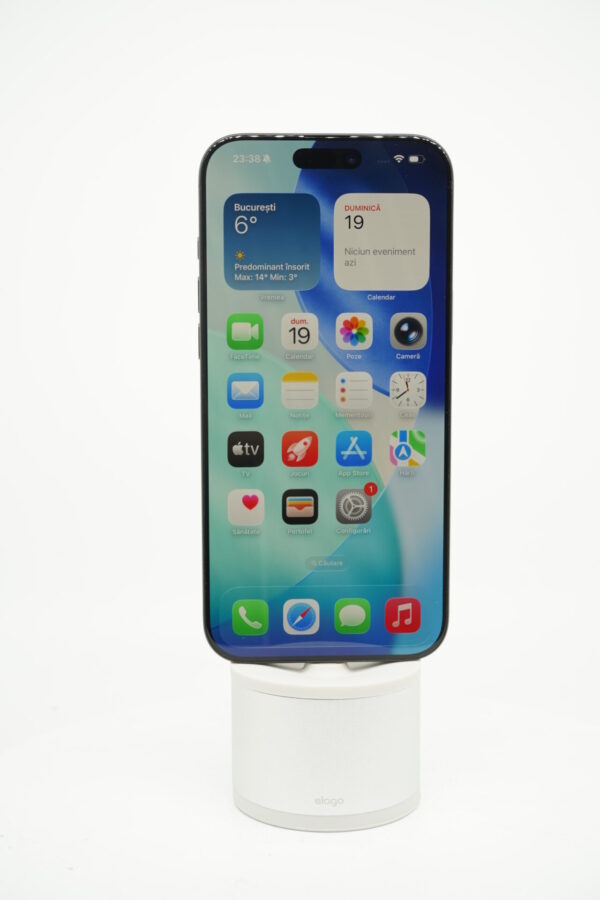 APPLE iPhone 16 Pro Max 1TB black titanium foarte bun - imagine 3