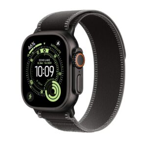 APPLE Apple Watch Ultra 3, GPS + Cellular, 49mm, Black Case, Black titanium Loop 64GB black titanium ca nou